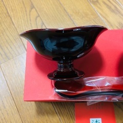 新品　漆椀　広晴 ペア スプーン　セットの画像