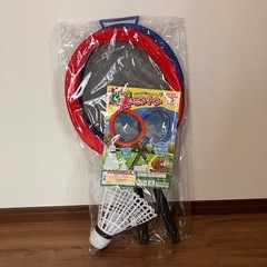 【美品】どでかバドミントン