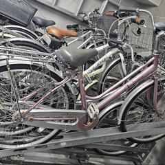 自転車大人ママチャリカゴ有り