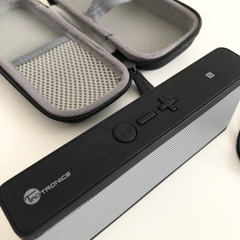 【中古品】稼働 ワイヤレススピーカー TaoTronics TT-SK09 ポータブル 防水 Bluetooth 防塵 タオトロニクス オーディオ機器 スピーカーの画像