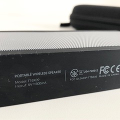 【中古品】稼働 ワイヤレススピーカー TaoTronics TT-SK09 ポータブル 防水 Bluetooth 防塵 タオトロニクス オーディオ機器 スピーカーの画像
