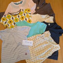 95サイズ8枚。　ベビー服　子供服の画像