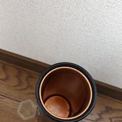 一輪挿し　漆塗の画像