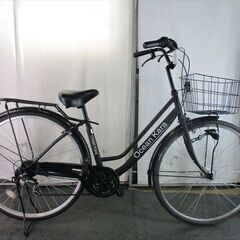E195★限定特価★ 中古自転車 【　27インチ　黒　ママチャリ...