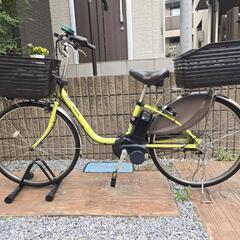 美品　パナソニック電動アシスト自転車