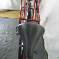 E197★限定特価★ 中古自転車 マルイシ　MIPH【　27インチ　赤　LEDオートライト 】 の画像