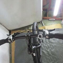 E198★46800円★折りたたみ中古自転車　ＤＡＨＯＮ　コンテント【26インチ　黒 　42㎝　アルミフレーム】の画像