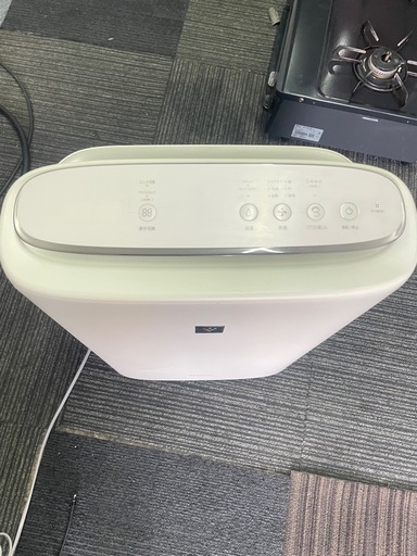 配送可能　保証付き 加湿空気清浄機 ホワイト系 KI-NS50-W [適用畳数：23畳 /最大適用畳数(加湿)：18畳 /PM2.5対