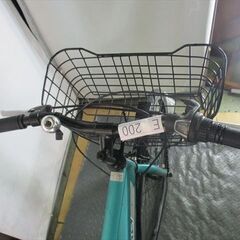 E200★限定特価★ 中古自転車 【　27インチ　グリーン　LEDオートライト 】の画像