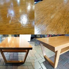 平田椅子製作所 PACCO CENTER TABLE90 パッコセンターテーブル90 ソファテーブル 天然木 札幌市 新道東店の画像
