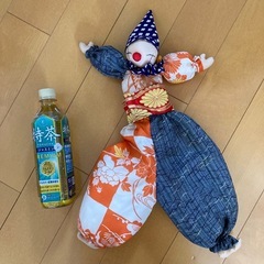 和風クラウン人形　布製人形の画像