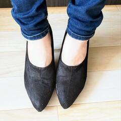 訳あり DULCIS REGALO ブーティ ショートブーツ 浅め レースの画像