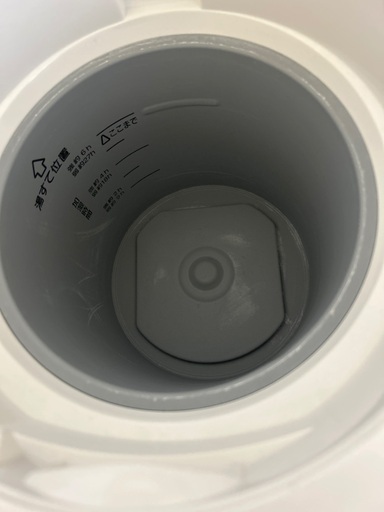 値下げ不可　象印マホービン 加湿器 スチーム式 2.2L ホワイト EE-RR35-WA