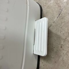 ペダルペール　No.2382　ゴミ箱　ホワイト　スチール　【リサイクルショップどりーむ荒田店】の画像