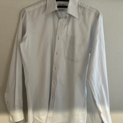【受渡予定者決定済】メンズ　AOKI　レミュー　ワイシャツ　長袖　白シャツ　4枚セット　ハンガー付の画像