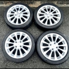 アルミホイール 165-50R15タイヤ テンパー用に