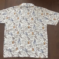かりゆしウェア　人気柄　新品　トムとジェリー　コーヒーの画像