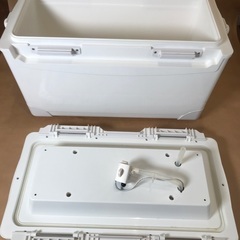 冷え蔵Ⅱ Ex 消費電力2Aで冷媒は氷のラジエター式ポータブルクーラー　の画像