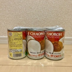 【値下げ】　アライドコーポレーション チャオコー ココナッツミルク 400ml ×6個の画像