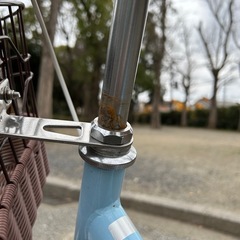 
20インチライトブルー変速付き子供用自転車の画像