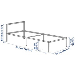 IKEA シングルベッド