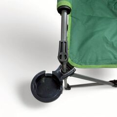 【アウトドアの季節に！】Coleman コールマン スリムチェア カップホルダー付★レジャー 椅子 キャンプ 釣りの画像