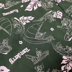 かりゆしウェア　アロハシャツ　タグ付き　Mサイズの画像