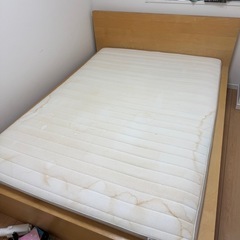 【無料】セミダブルベット　布団一式セット
の画像