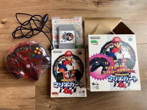 美品Nintendo64本体 マリオカート 64セット
