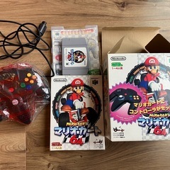 美品Nintendo64本体 マリオカート 64セットの画像