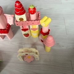 マザーガーデン 積み木 ストロベリーキャッスル の画像