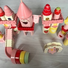 マザーガーデン 積み木 ストロベリーキャッスル の画像