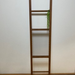 木製飾りはしご 欧風 ナチュラルの画像