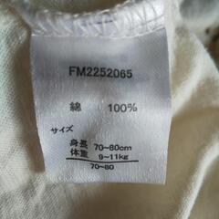夏物　ベビー服の画像