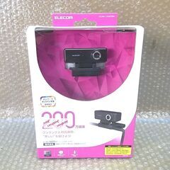 WEBカメラ エレコム  UCAM-C520FBBK 200万画...
