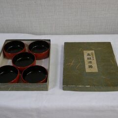 漆器５点セットの画像