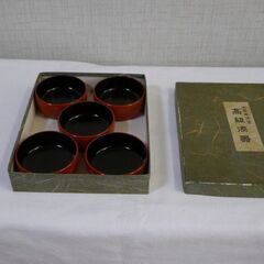 漆器５点セットの画像