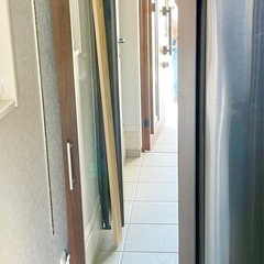  〖価格交渉可𖤐 〗鏡付き　靴箱　シューズボックス　下駄箱　シューズラック　玄関収納の画像