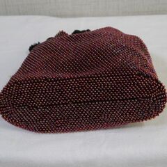 巾着　深赤色の画像