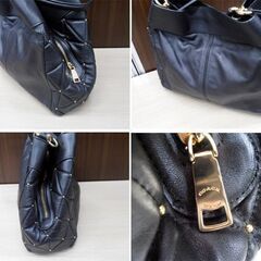 コーチ COACH トートバッグ F38068 ブラック/黒 レザー ハンドバッグ ショルダーバッグ 中古 苫小牧西店の画像