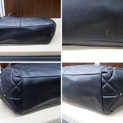コーチ COACH トートバッグ F38068 ブラック/黒 レザー ハンドバッグ ショルダーバッグ 中古 苫小牧西店の画像