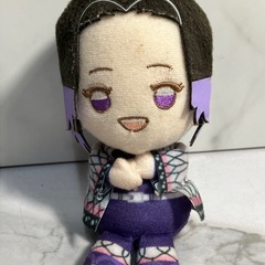 A2504-007 鬼滅の刃 厭夢・伊之助・胡蝶しのぶ  ぬいぐるみ 汚れあり バラ売り不可の画像