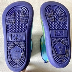 子ども用長靴/レインブーツ 16cmの画像