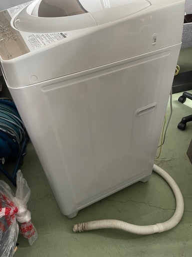 ⚪︎美品！洗濯機　TOSHIBA 5kg 部屋干し乾燥付き！