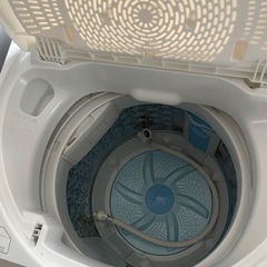 ⚪︎美品！洗濯機　TOSHIBA 5kg 部屋干し乾燥付き！の画像