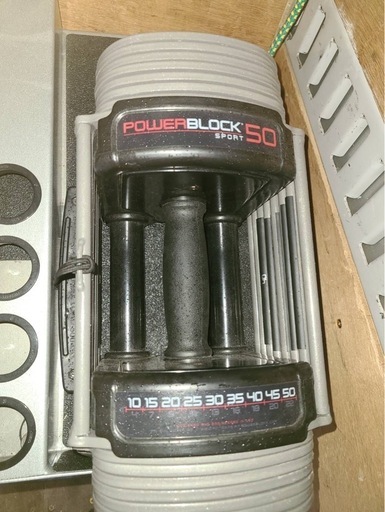 【お渡し者決定】パワーブロック POWERBLOCK 50 Sport ダンベルセット