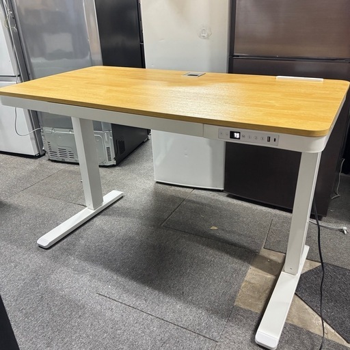 LSTLIFE 昇降デスク 電動昇降デスク スタンディングデスク 昇降式テーブル コンセント USBポート Type-Cポート 引き出し付  天板120×60
