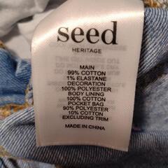 女の子　デニムスカートの画像