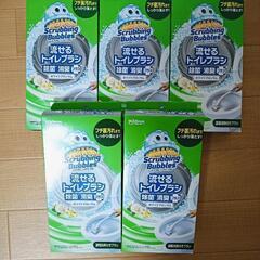 新品 スクラビングバブル トイレブラシ 5箱