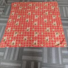テディベア柄　カーペット、コタツカバー